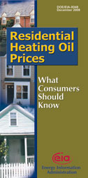 Residential Heating Oil Prices brochure cover