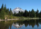 Mt. Hood and Mirror Lake