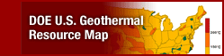 DOE U.S. Geothermal Resource Map