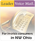 Leader Voice Mail for in-crisis consumers in northwest Ohio