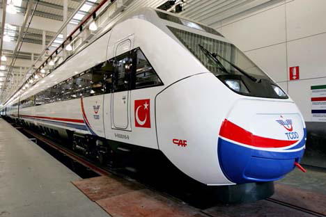 turkey first high speed train photo