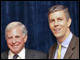 Secretary Arne Duncan was the featured speaker at the Everybody Wins! annual gala in Washington, D.C.  From left to right: Senator Tom Harkin (Iowa), Mary Salander, executive director of Everybody Wins D.C., David Savner, general counsel of General Dynamics and winner of the National Mentoring and Literacy Award at the gala, and Secretary Duncan.