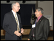 Deputy Secretary Ray Simon met Fellow Hector Ibarra of Iowa at an evening reception honoring the Fellows.