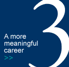 A more meaningful career