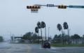 Windy wet weather in Texas following Hurricane Dolly