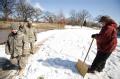 Resident and Nationa Guard work to shore up levees in North Dakota