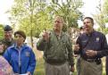 FEMA Administrator Paulison and Governor Culver speak with Iowa Residents