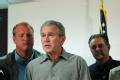 President Bush, Governor Culver and FEMA Administrator Paulison in Iowa