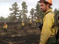 Firefighters at the Nash Ranch Fire in Colorado