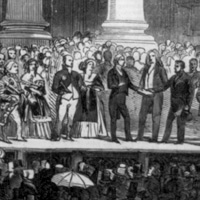 The inauguration of President Polk