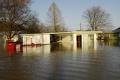 A flooded home in Missouri