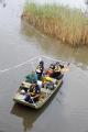 FEMA Urban Search and Rescue team riding in a boat in Texas