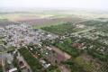 Aerial of a flooded neighborhood in Texas