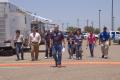 FEMA PIO gives a tour to the media in Texas