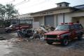 Slidell Fire Station debris -  Katrina Third Year Anniversary