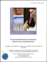 Document Cover: Recommended LLNA Performance Standards