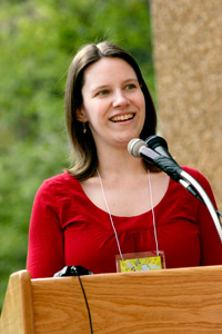 EAAC co-chair and Biologist Danica Andrews