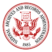 The National Archives and Records Administration logo