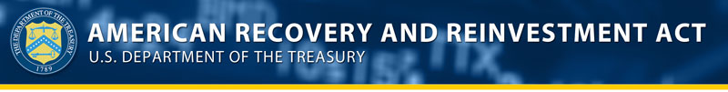 Banner: American Recovery and Reinvestment Act of 2009 (Recovery Act)