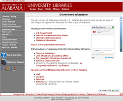 University of Alabama University Libraries