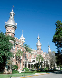 University of Tampa’s historic Plant Hall.