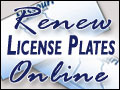 Renew License Plates Online