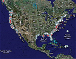 Thumbnail of monthly sea level anomalies map