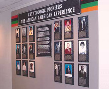 Picture of African Americans Cryptology Museum Display