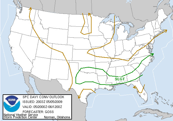 SPC Day1 2000Z Outlook Categorical