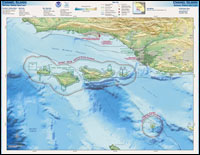 Channel Islands map