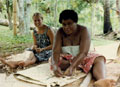 Donna Gessell (left) in Fiji