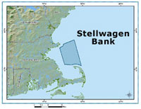 Stellwagen Bank map