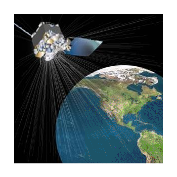 Satellite and Globe Image