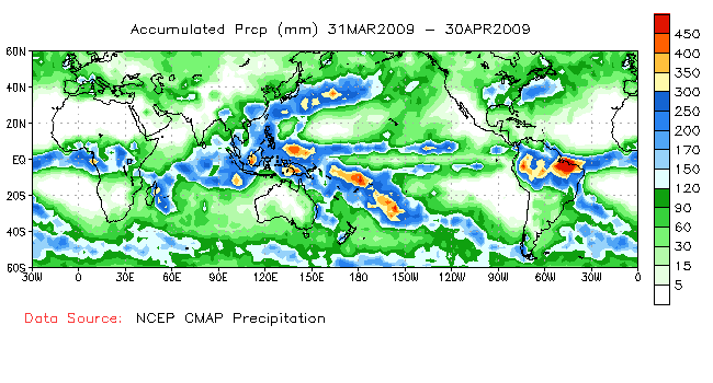 Monthly Precipitation (mm)