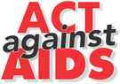 ACT against AIDS logo