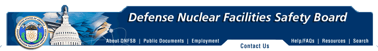 Defense Nuclear Facilities Safety Board: Contact Us