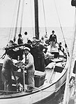 Jews on a rescue boat bound for Sweden. Oct 1943 Avoid stereotyping national groups. For example, many Danes helped rescue Jews, but some were bystanders and others collaborated with the Nazis.