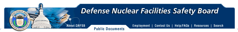 Defense Nuclear Facilities Safety Board