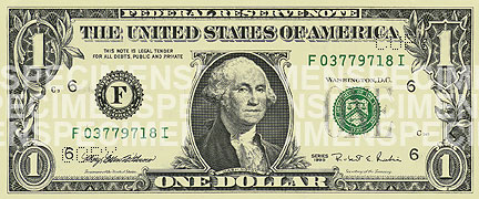 $1 Bill (Front)