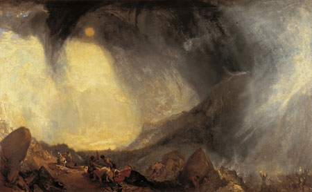 Image: Joseph Mallord William Turner, British, 1775–1851 Snow Storm: Hannibal and His Army Crossing the Alps, 1812 oil on canvas Tate, Bequeathed by the Artist, 1856 © Tate, London