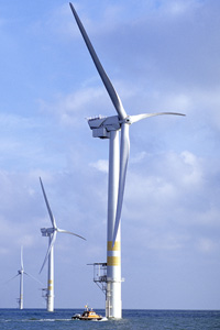 An offshore wind farm