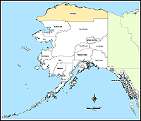 Map of Declared Counties for Disaster 1584