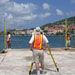 National Geodetic Survey employees surveying in the U.S. Virgin Islands