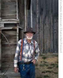 Richard E. Fike, retired archaeologist and founder of the Museum of the American West, Montrose, Colorado. Photographed by David Eustace