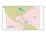 [map of Satellite Rainfall Estimates area of responsibility]