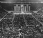 Pro-Nazi German American Bund rally at Madison Square Garden. New York, United States, February 20, 1939.