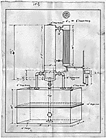 Drawing of a still