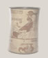 image: Cylinder vessel with a court scene, 600-800