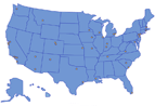 Map of Initiative for Maximizing Student Development (IMSD) Program Institutions