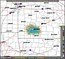 Local Radar for Springfield, MO - Click to enlarge
